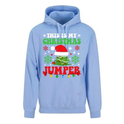 Ugly Christmas Xmas Party This Is My Christmas Jumper Gift Unisex Surf Hoodie