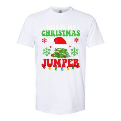 Ugly Christmas Xmas Party This Is My Christmas Jumper Gift Softstyle CVC T-Shirt