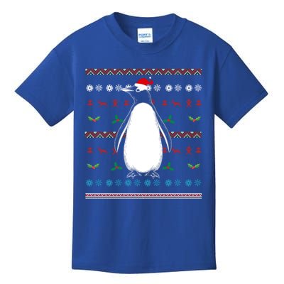 Ugly Christmas Zoo Animal Lover Merry Xmas Antarctic Penguin Great Gift Kids T-Shirt