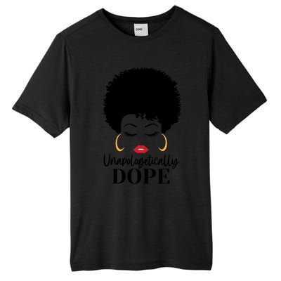 Unapologetically Dope Afro Black (2) Gift Tall Fusion ChromaSoft Performance T-Shirt