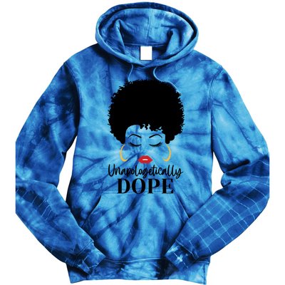 Unapologetically Dope Afro Black (2) Gift Tie Dye Hoodie