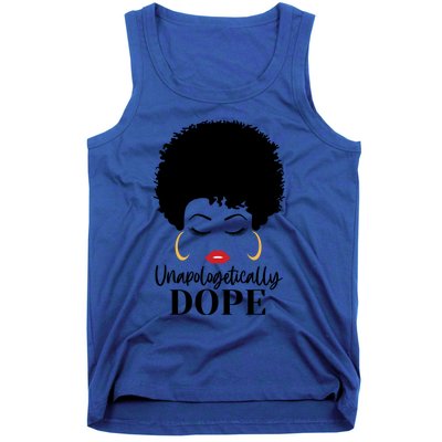 Unapologetically Dope Afro Black (2) Gift Tank Top