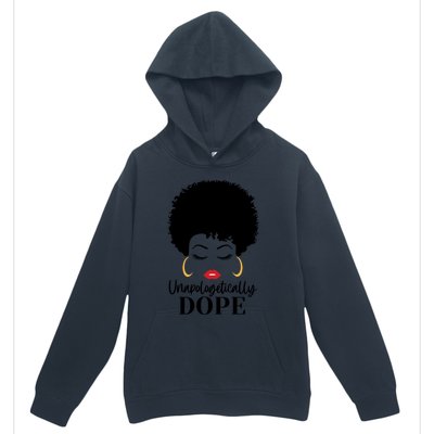 Unapologetically Dope Afro Black (2) Gift Urban Pullover Hoodie