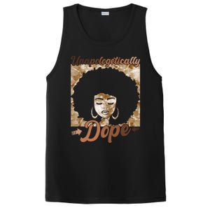 Unapologetically Dope Afro Black History Juneteenth Gift PosiCharge Competitor Tank