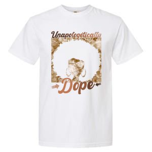 Unapologetically Dope Afro Black History Juneteenth Gift Garment-Dyed Heavyweight T-Shirt