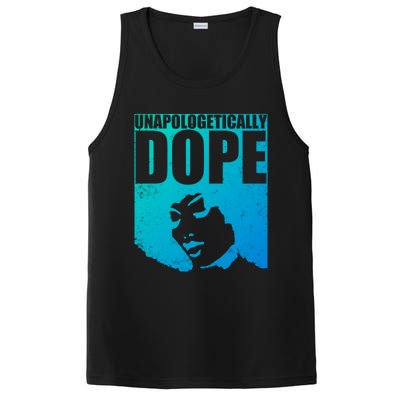 Unapologetically Dope Afro Melanin Black History Month Gift PosiCharge Competitor Tank