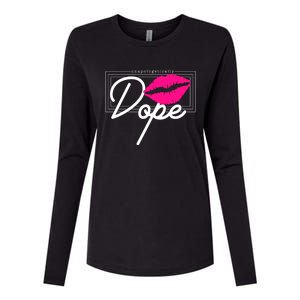 Unapologetically Dope Afro Words For Proud And Strong Funny Gift Womens Cotton Relaxed Long Sleeve T-Shirt