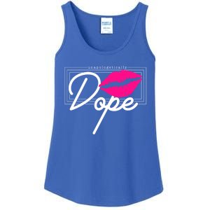 Unapologetically Dope Afro Words For Proud And Strong Funny Gift Ladies Essential Tank