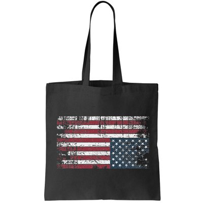 Upside Down American Flag Vintage Upside Down Usa Flag Bag
