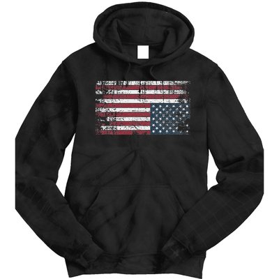Upside Down American Flag Vintage Upside Down Usa Flag Tie Dye Hoodie
