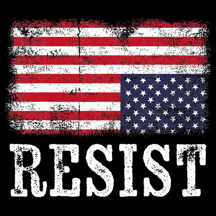 Upside Down American Flag Resist Distress United States Usa Drawstring Bag