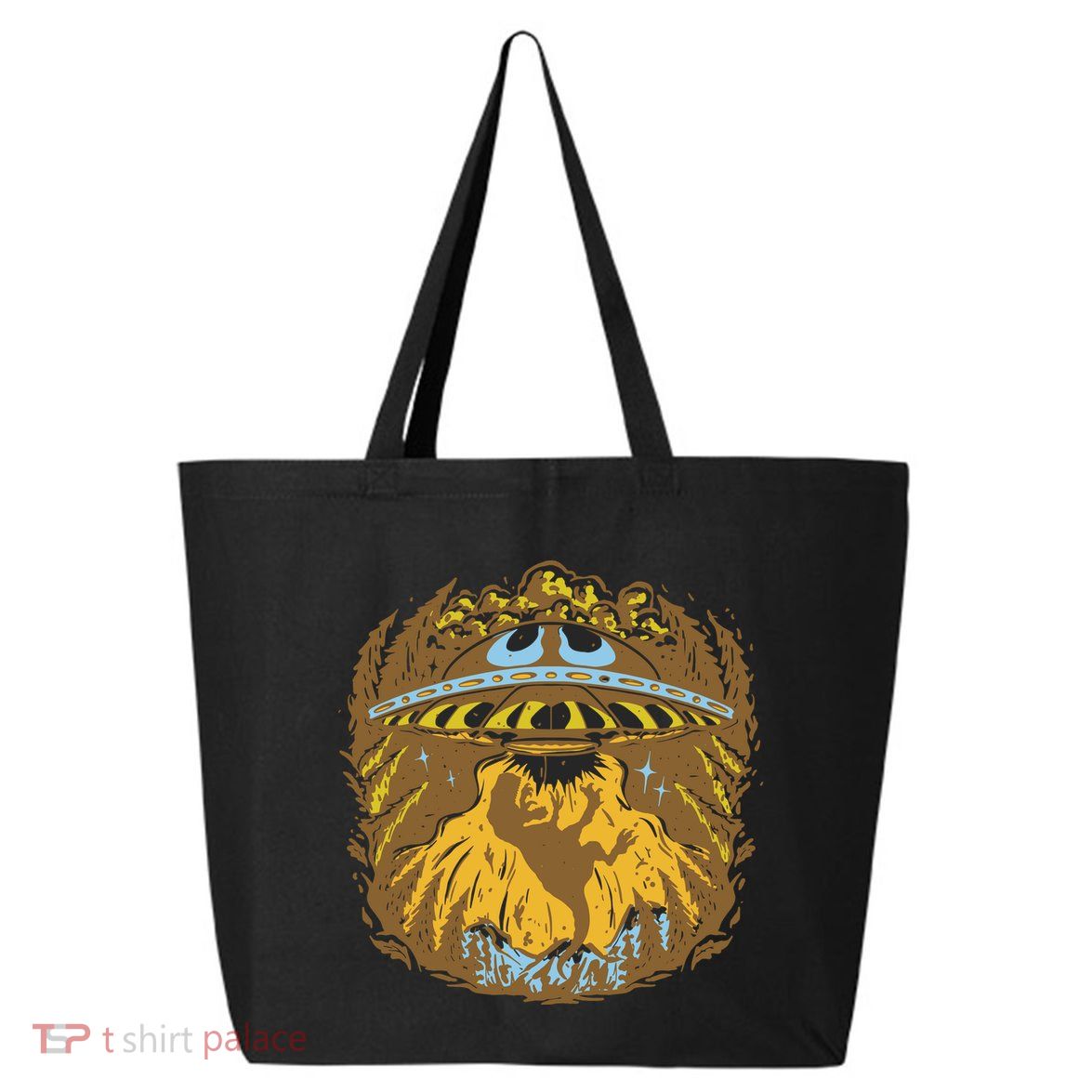 UFO Dinosaur Abduction 25L Jumbo Tote