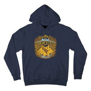 UFO Dinosaur Abduction Tall Hoodie