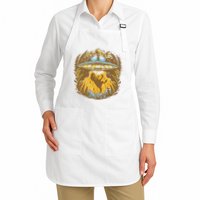 UFO Dinosaur Abduction Apron