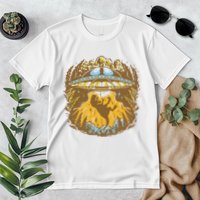 UFO Dinosaur Abduction Premium T-Shirt