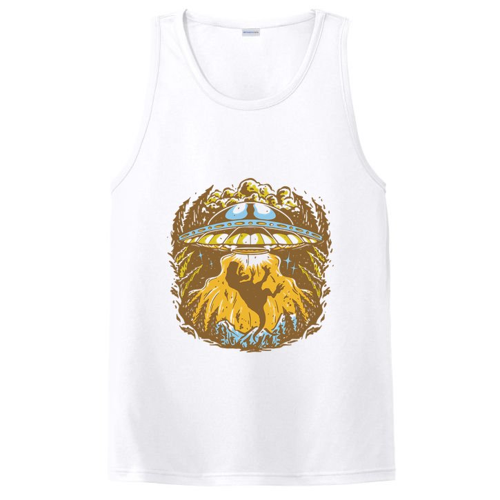 UFO Dinosaur Abduction PosiCharge Competitor Tank