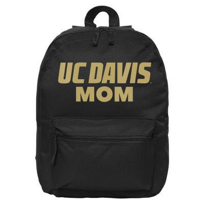 UC Davis Aggies Mom 16 in Basic Backpack