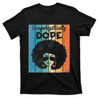 Unapologetically Dope Afro Black History Juneteenth T-Shirt