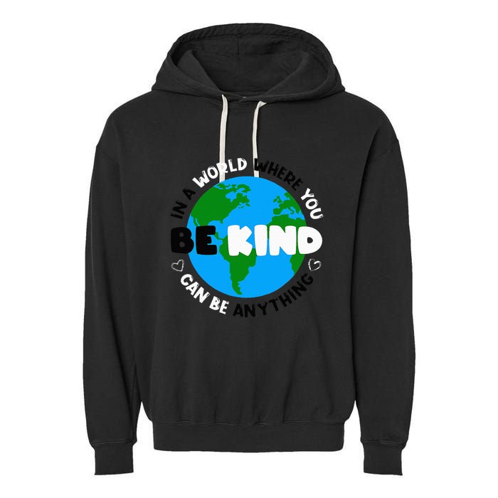 Unity Day AntiBullying Orange AntiBully Be Kind Garment-Dyed Fleece Hoodie