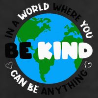 Unity Day AntiBullying Orange AntiBully Be Kind Garment-Dyed Fleece Hoodie