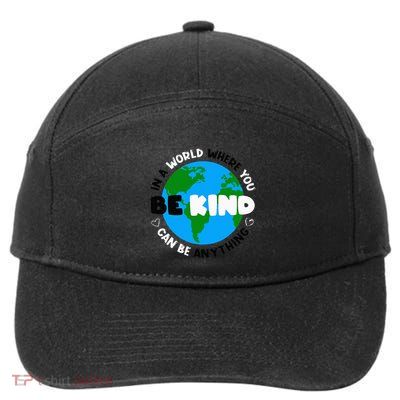 Unity Day AntiBullying Orange AntiBully Be Kind 7-Panel Snapback Hat