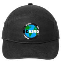 Unity Day AntiBullying Orange AntiBully Be Kind 7-Panel Snapback Hat