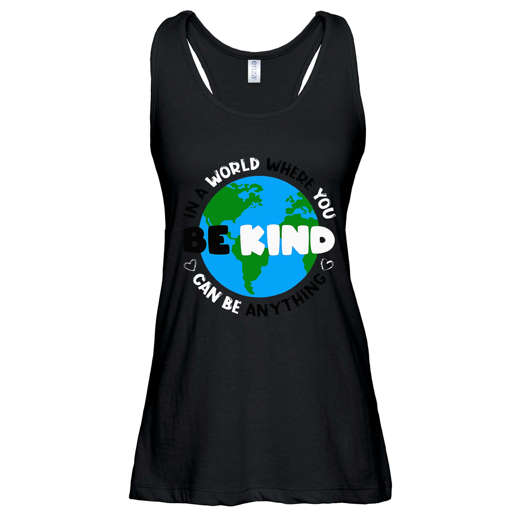 Unity Day AntiBullying Orange AntiBully Be Kind Ladies Essential Flowy Tank