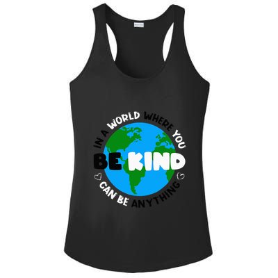 Unity Day AntiBullying Orange AntiBully Be Kind Ladies PosiCharge Competitor Racerback Tank