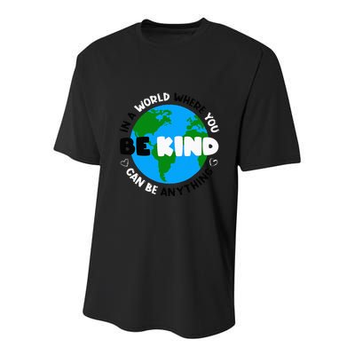 Unity Day AntiBullying Orange AntiBully Be Kind Youth Performance Sprint T-Shirt