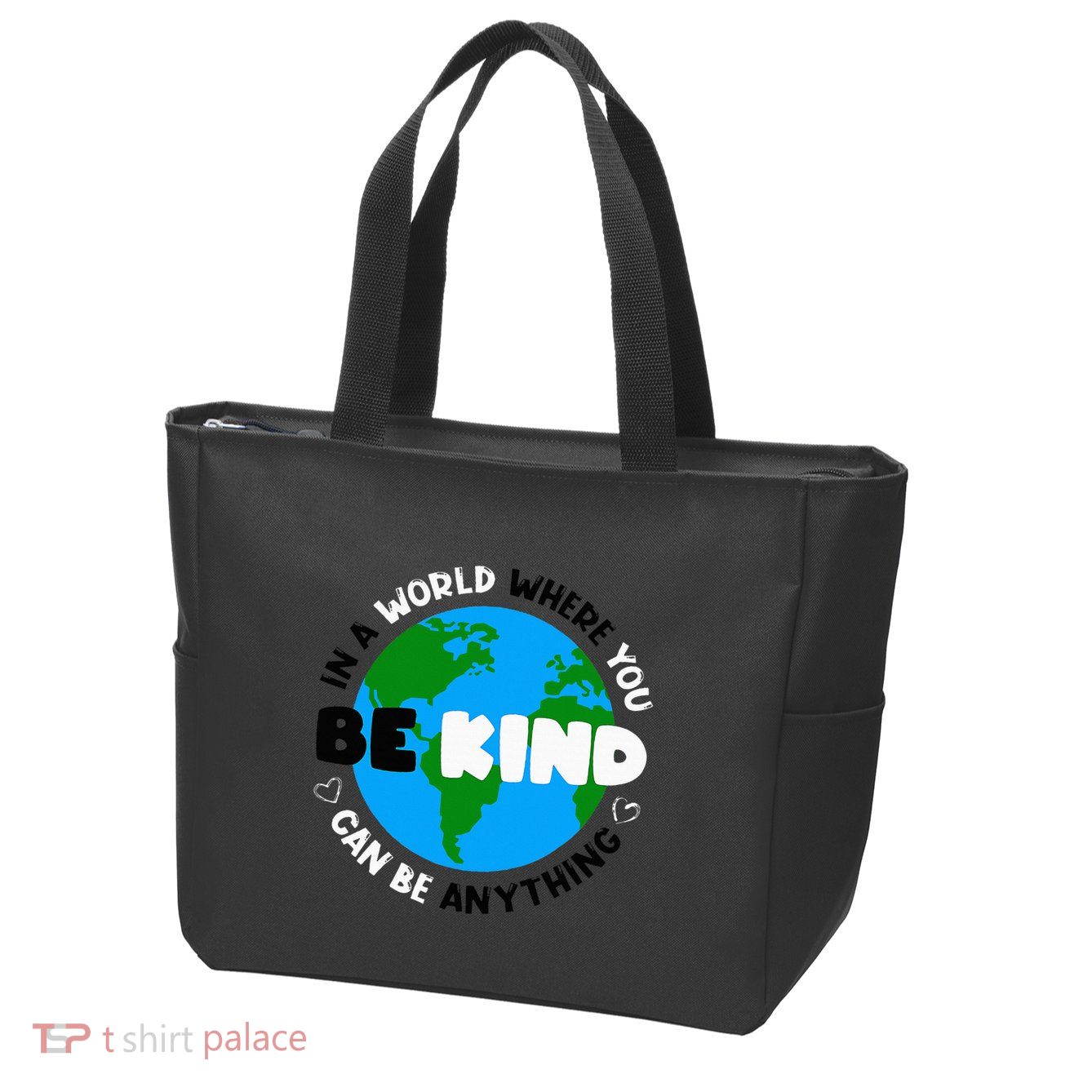 Unity Day AntiBullying Orange AntiBully Be Kind Zip Tote Bag