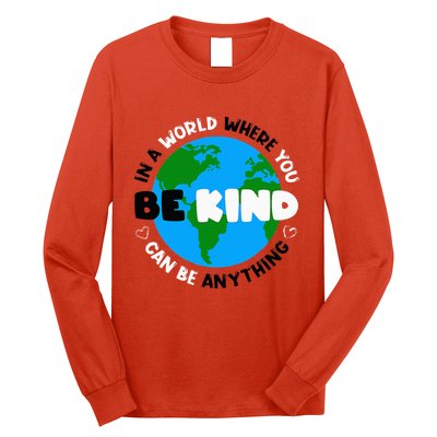 Unity Day AntiBullying Orange AntiBully Be Kind Long Sleeve Shirt