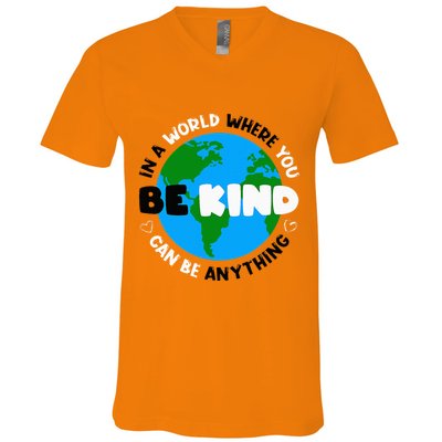 Unity Day AntiBullying Orange AntiBully Be Kind V-Neck T-Shirt