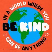 Unity Day AntiBullying Orange AntiBully Be Kind Button