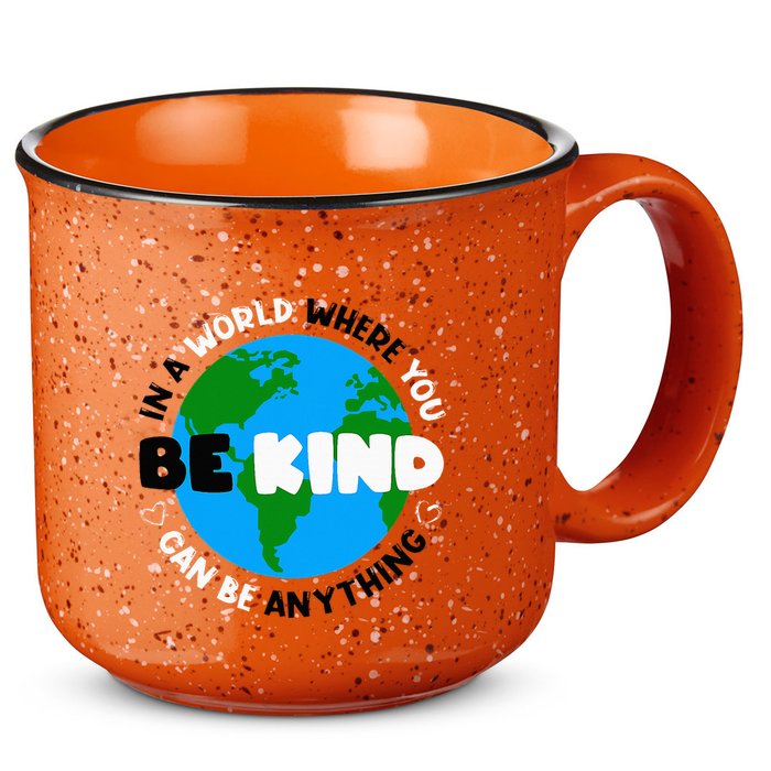 Unity Day AntiBullying Orange AntiBully Be Kind 15oz Campfire Ceramic Mug