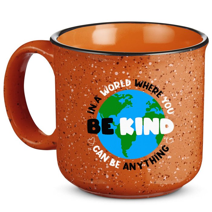 Unity Day AntiBullying Orange AntiBully Be Kind 15oz Campfire Ceramic Mug