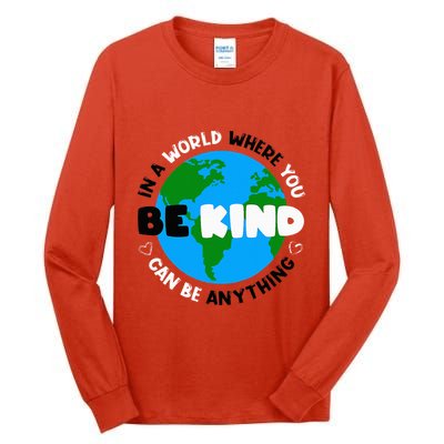 Unity Day AntiBullying Orange AntiBully Be Kind Tall Long Sleeve T-Shirt