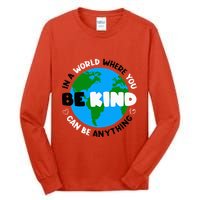 Unity Day AntiBullying Orange AntiBully Be Kind Tall Long Sleeve T-Shirt