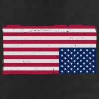 Upside Down American Flag Vintage Trucker Hat