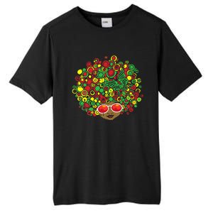 Unapologetically Dope African American Funny Afro Tall Fusion ChromaSoft Performance T-Shirt