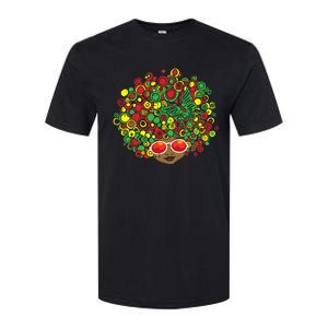 Unapologetically Dope African American Funny Afro Softstyle CVC T-Shirt