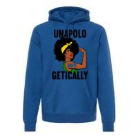 Unapologetically Dope Afro African American Black Cool Gift Premium Hoodie