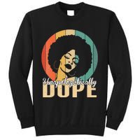 Unapologetically Dope Afro Black History Juneteenth Sweatshirt