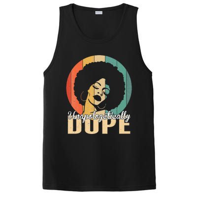 Unapologetically Dope Afro Black History Juneteenth PosiCharge Competitor Tank