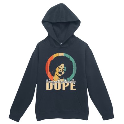 Unapologetically Dope Afro Black History Juneteenth Urban Pullover Hoodie