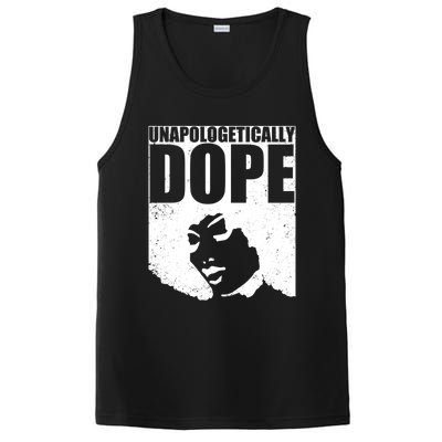 Unapologetically Dope Afro Melanin Black History Month Gift PosiCharge Competitor Tank