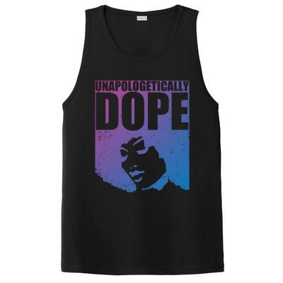 Unapologetically Dope Afro Melanin Black History Month Gift PosiCharge Competitor Tank