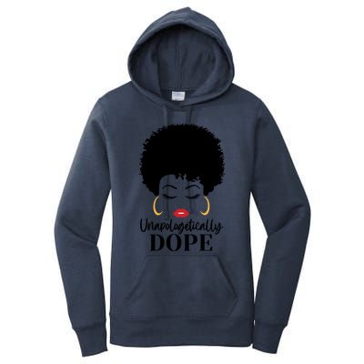 Unapologetically Dope Afro Black (2) Gift Women's Pullover Hoodie