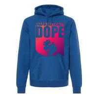 Unapologetically Dope Afro Melanin Black History Month Gift Premium Hoodie