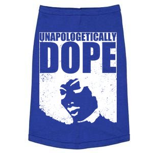 Unapologetically Dope Afro Melanin Black History Month Gift Doggie Tank