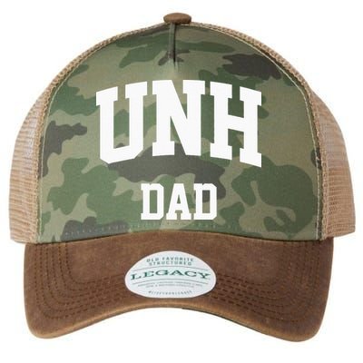 UNH Dad Athletic Arch College University Alumni Legacy Tie Dye Trucker Hat